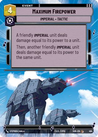 Maximum Firepower (Hyperspace) (494) - Spark of Rebellion