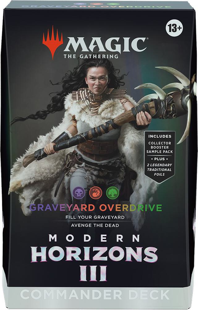 Magic the Gathering - Modern Horizons 3 - Graveyard Overdrive Commander Deck