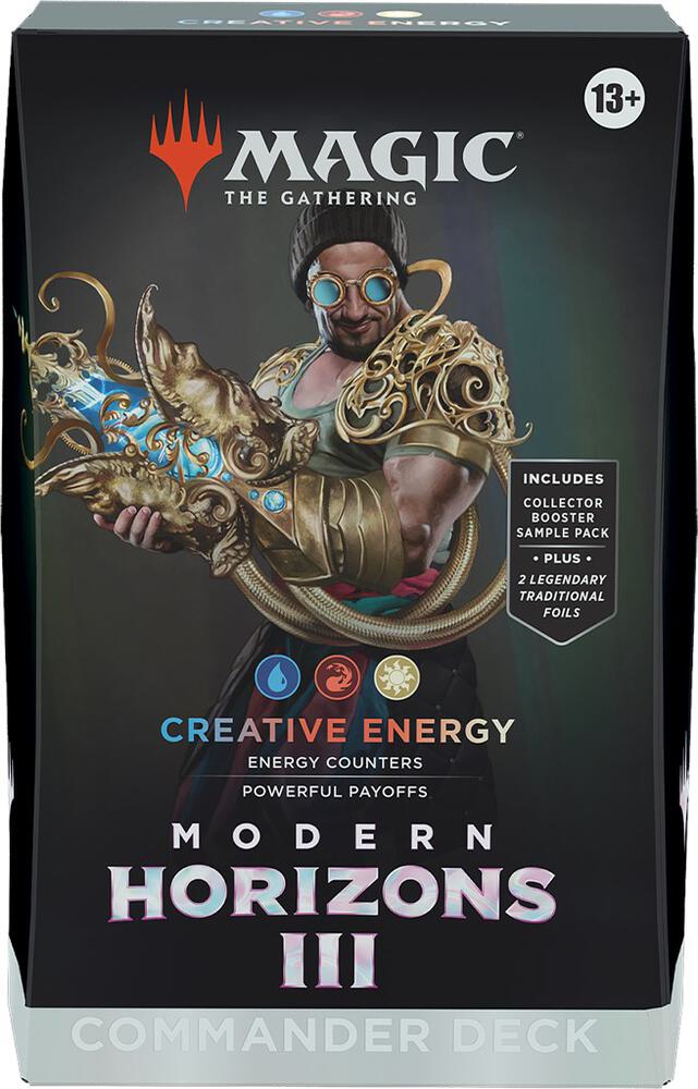 Magic the Gathering - Modern Horizons 3 - Creative Energy Commander Deck