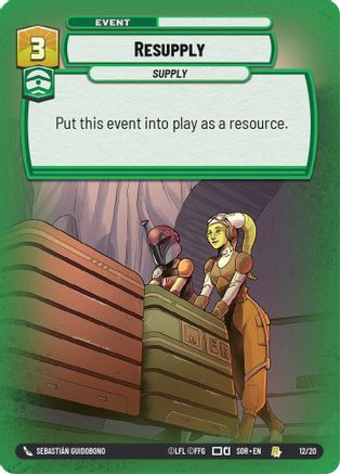 Resupply (12/20) - Spark of Rebellion Weekly Play Promos Foil