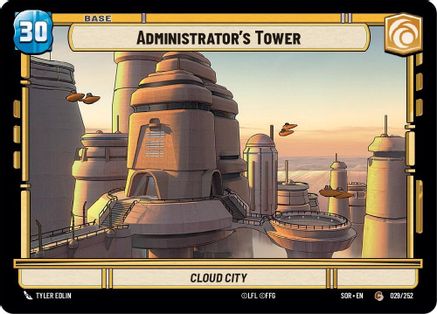 Administrator's Tower // Shield (29 // T02) - Spark of Rebellion
