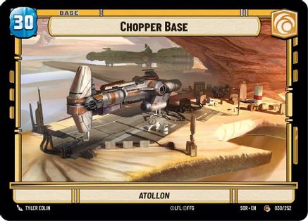 Chopper Base // Shield (30 // T02) - Spark of Rebellion