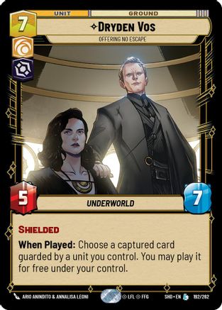Dryden Vos - Offering No Escape (192/262) - Shadows of the Galaxy