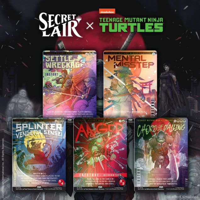 Magic the Gathering - Secret Lair x Teenage Mutant Ninja Turtles - The Last Ronin - Traditional Foil