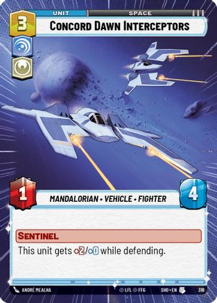 Concord Dawn Interceptors (Hyperspace) (318) - Shadows of the Galaxy