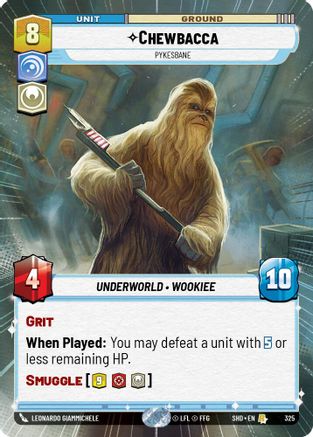 Chewbacca - Pykesbane (Hyperspace) (325) - Shadows of the Galaxy