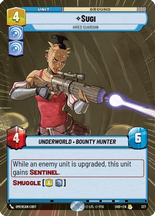 Sugi - Hired Guardian (Hyperspace) (327) - Shadows of the Galaxy