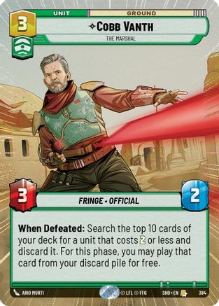 Cobb Vanth - The Marshal (Hyperspace) (384) - Shadows of the Galaxy