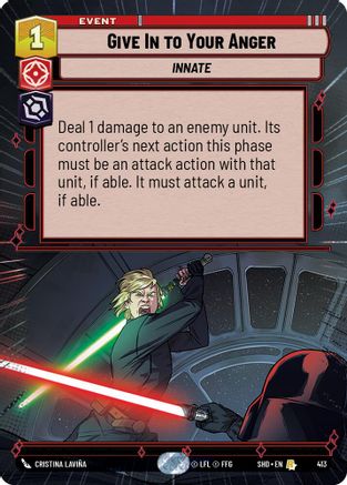Give In to Your Anger (Hyperspace) (413) - Shadows of the Galaxy