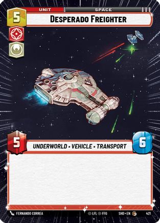 Desperado Freighter (Hyperspace) (421) - Shadows of the Galaxy