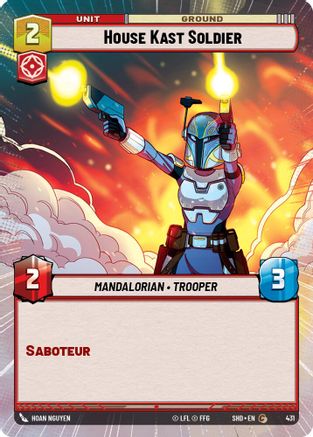 House Kast Soldier (Hyperspace) (431) - Shadows of the Galaxy