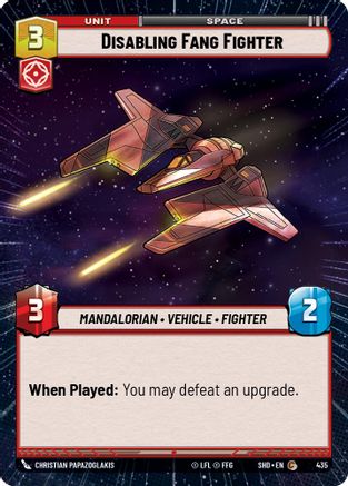Disabling Fang Fighter (Hyperspace) (435) - Shadows of the Galaxy