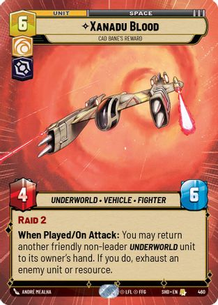Xanadu Blood - Cad Bane's Reward (Hyperspace) (460) - Shadows of the Galaxy