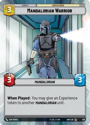 Mandalorian Warrior (Hyperspace) (519) - Shadows of the Galaxy