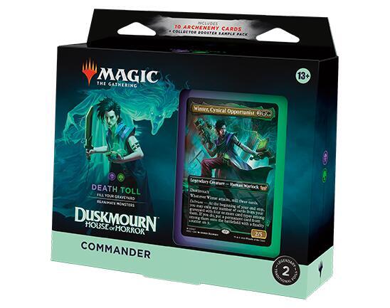Magic the Gathering - Duskmourn - Death Toll Commander Deck