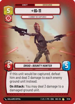 IG-11 - I Cannot Be Captured (17/20) - Shadows of the Galaxy Weekly Play Promos