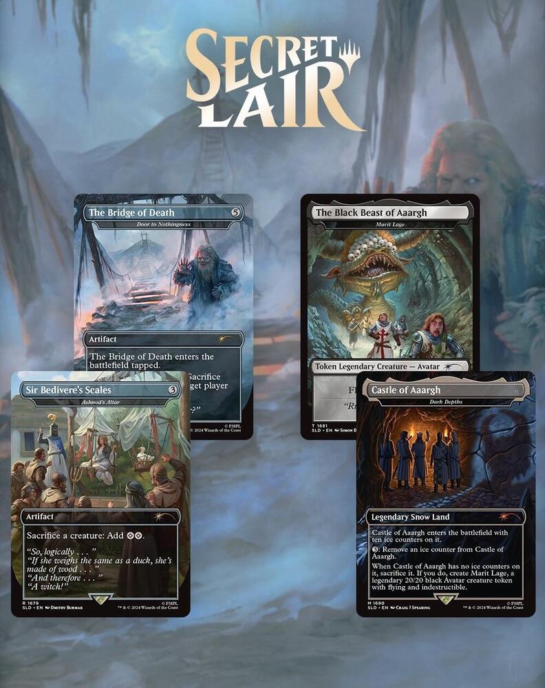 Magic the Gathering - Secret Lair x Monty Python: Monty Python and the Holy Grail: Vol. 2 - Non-Foil