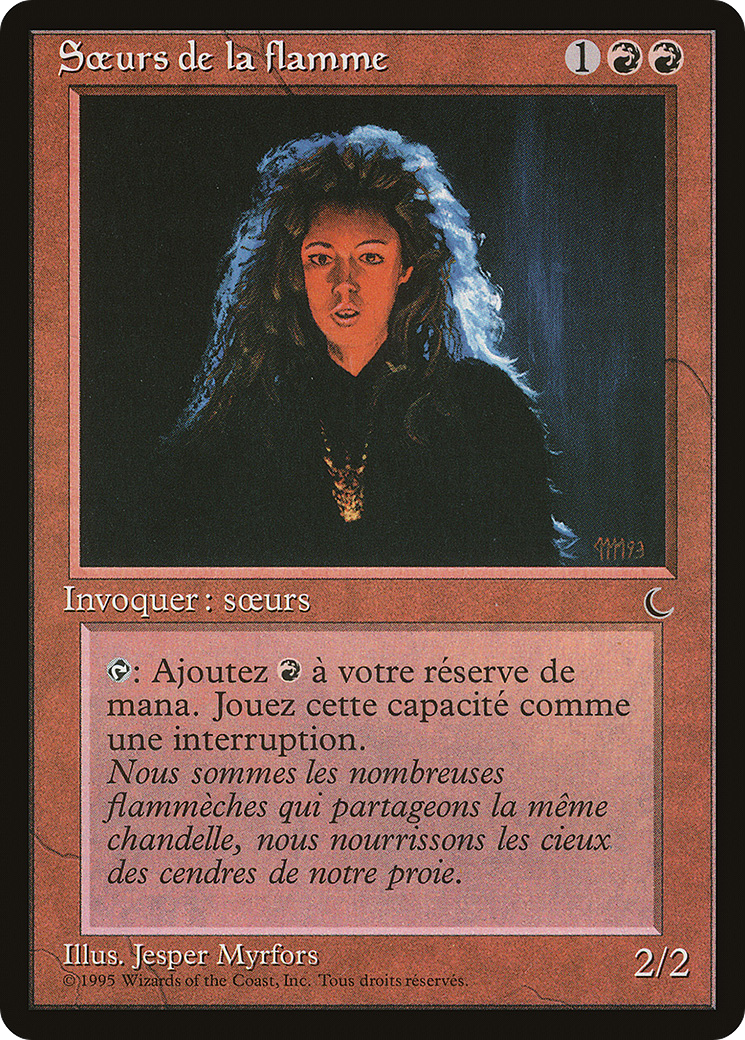 Sisters of the Flame (French) - "Sceurs de la flamme" (REN-094) - Renaissance