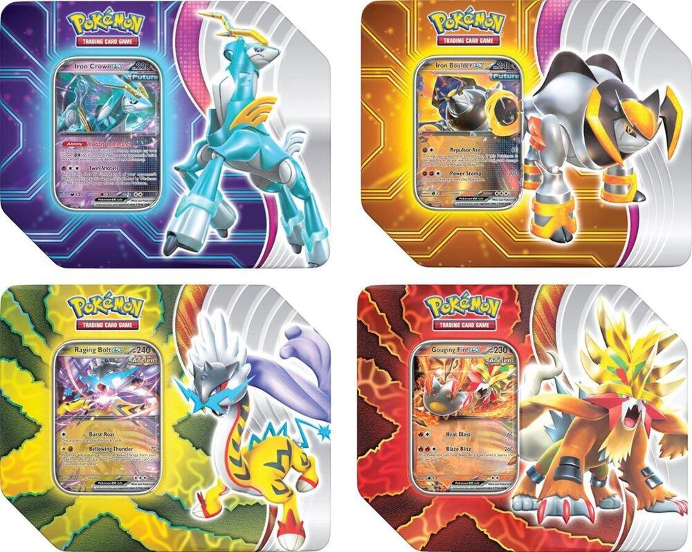 Pokemon - Paradox Destinies Tin (Styles May Vary)