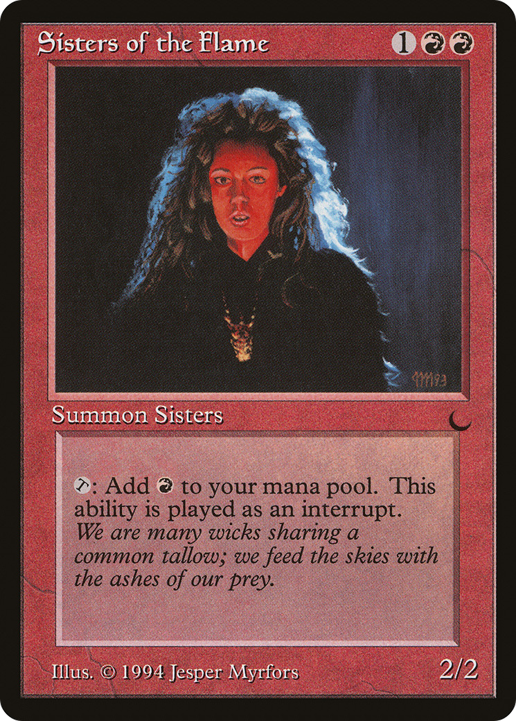 Sisters of the Flame (DRK-74) - The Dark