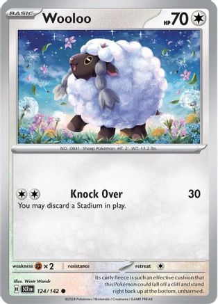 Wooloo 124/142 SV07 Stellar Crown - Common