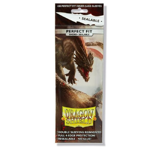 Standard - Smoke - Perfect Fit Sealable Inner Sleeves (100ct)