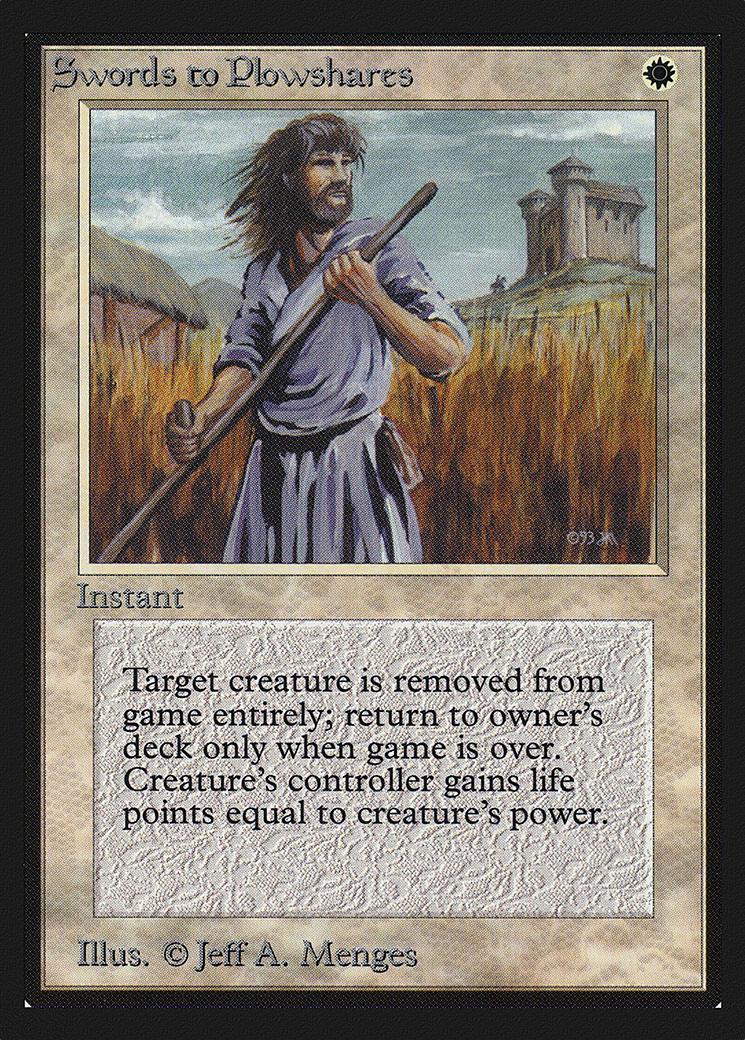 Swords to Plowshares (CE) (CED-041) - Collectors' Edition