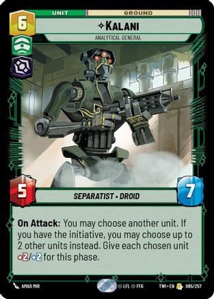 Kalani - Analytical General (085/257) - Twilight of the Republic