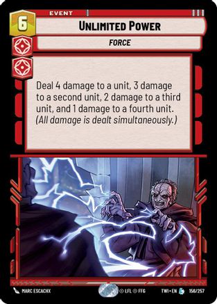 Unlimited Power (156/257) - Twilight of the Republic