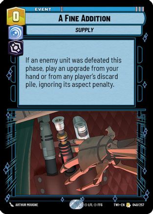 A Fine Addition (040/257) - Twilight of the Republic