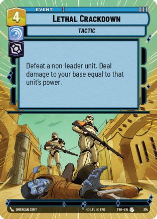Lethal Crackdown (Hyperspace) (314) - Twilight of the Republic