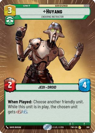 Huyang - Enduring Instructor (Hyperspace) (380) - Twilight of the Republic