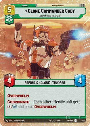 Clone Commander Cody - Commanding the 212th (Hyperspace) (384) - Twilight of the Republic