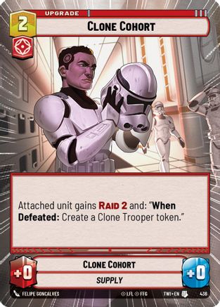 Clone Cohort (Hyperspace) (436) - Twilight of the Republic Foil