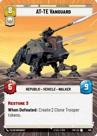 AT-TE Vanguard (Hyperspace) (508) - Twilight of the Republic