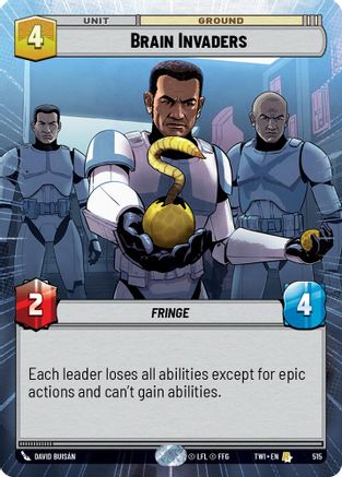 Brain Invaders (Hyperspace) (515) - Twilight of the Republic Foil