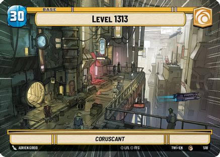 Level 1313 // Battle Droid (Hyperspace) (518 // T03) - Twilight of the Republic