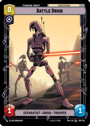 Battle Droid // Clone Trooper (T01 // T02) - Twilight of the Republic