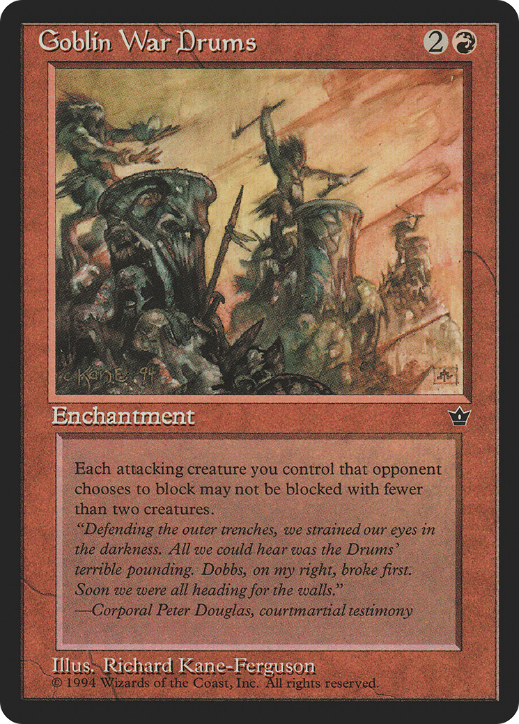 Goblin War Drums (Ferguson) (FEM-58) - Fallen Empires