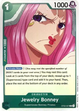 Jewelry Bonney (ST02-007) - Revision Pack Cards