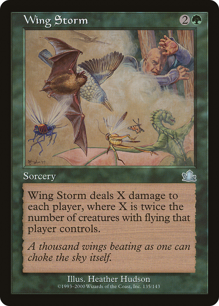 Wing Storm (PCY-135) - Prophecy Foil