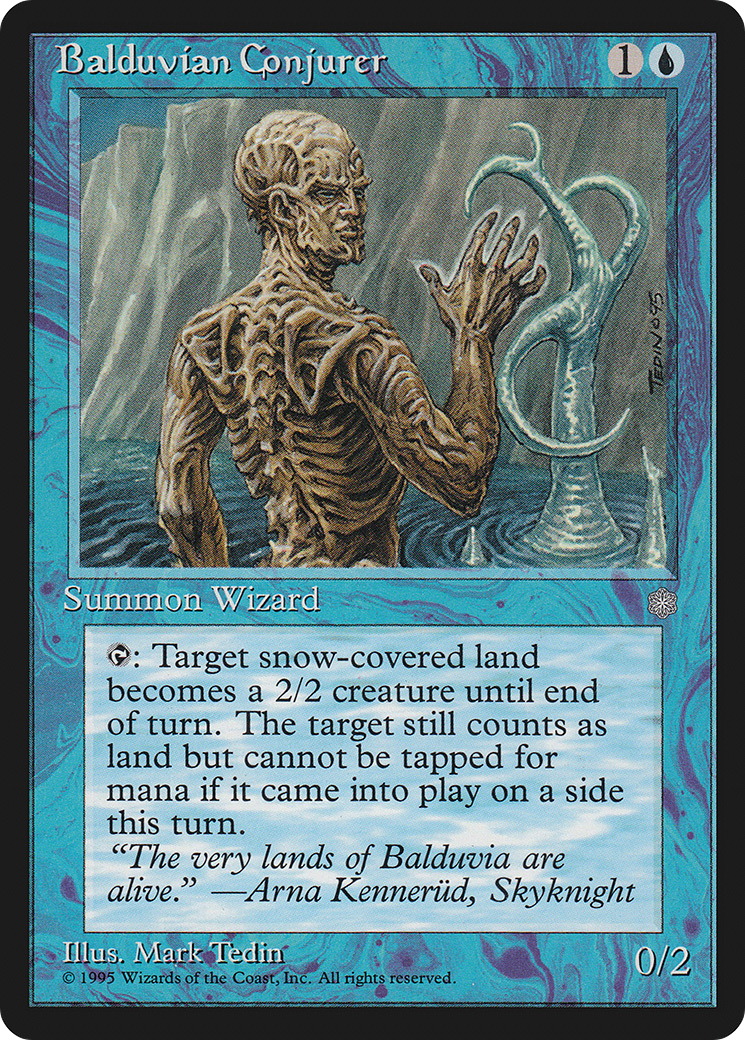 Balduvian Conjurer (ICE-58) - Ice Age