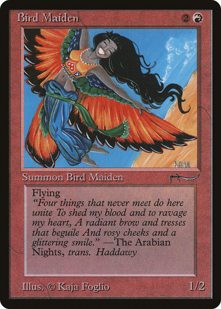 Bird Maiden (ARN-37) - Arabian Nights