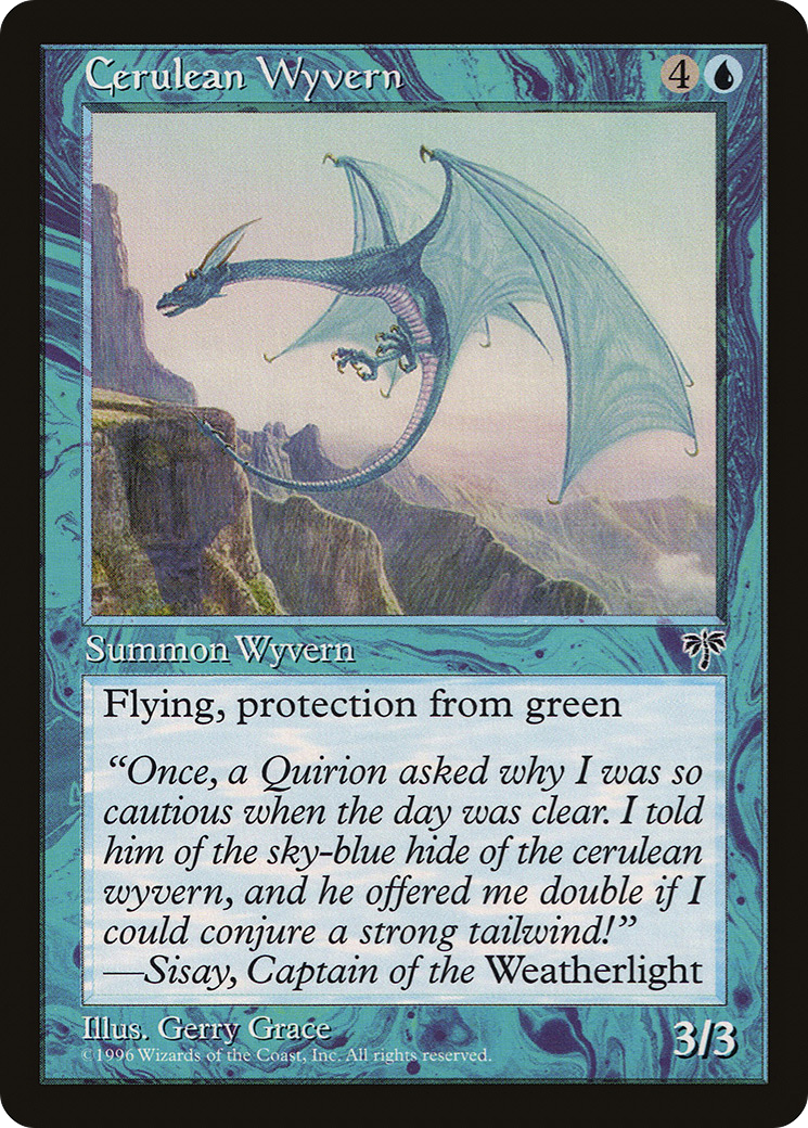 Cerulean Wyvern (MIR-57) - Mirage