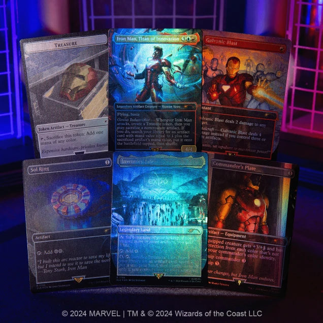 Magic the Gathering - Secret Lair x Marvel - Iron Man - Rainbow Foil