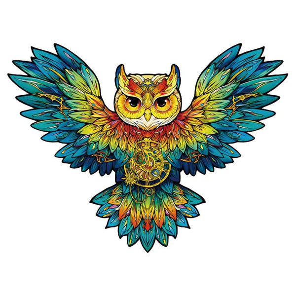 Puzzle - Wooden - Owl 200 piece