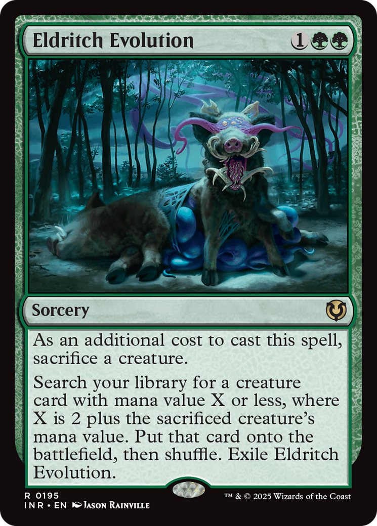 Eldritch Evolution (INR-195) - Innistrad Remastered