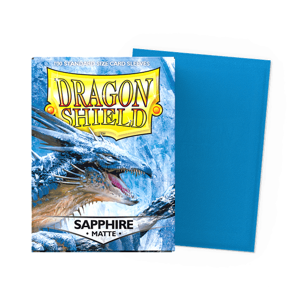 Standard - Sapphire - Matte Sleeves (100ct)