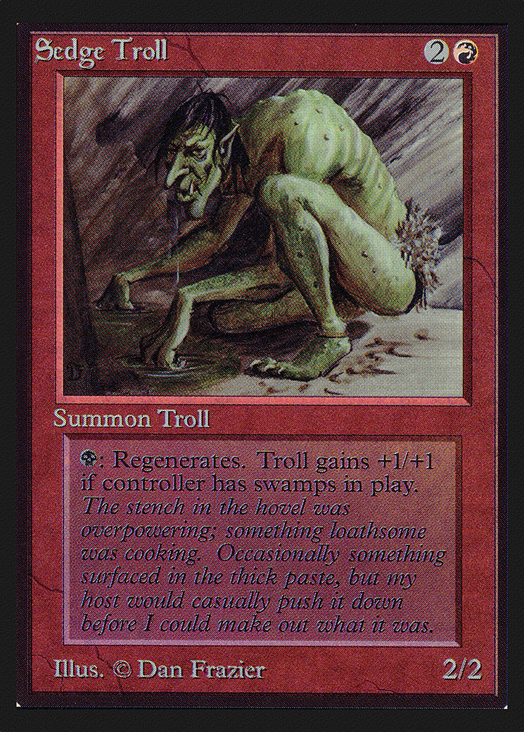 Sedge Troll (CE) (CED-173) - Collectors' Edition