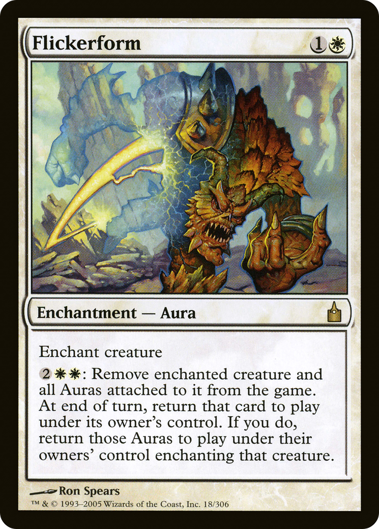 Flickerform (RAV-018) - Ravnica: City of Guilds